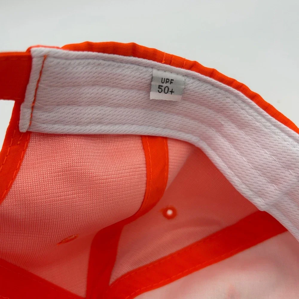 Ahead Hat Presidents Cup Youth OSFA Orange Ripstop Golf‎ Sporty